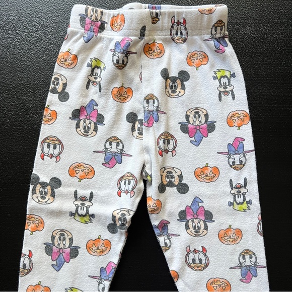 Disney Mickey and Friends Character Halloween Toddler Pajamas 2 Piece Size 3T - Picture 7 of 10